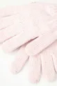 Coccodrillo rękawiczki dziecięce różowy
