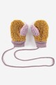Παιδικά γάντια Bobo Choses 223AH009 ροζ AW23