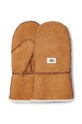 Дитячі шкіряні рукавички UGG 20095 бежевий AW23
