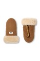 Kožne dječje rukavice UGG 20095 smeđa AW25