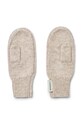 Παιδικά μάλλινα γάντια Liewood LW15091 μπεζ AW23