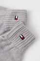 Dječje rukavice Tommy Hilfiger AU0AU01657.9BYX siva AW23