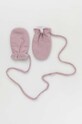 United Colors of Benetton manusi copii Planet friendly violet 6U87GG005.P.SEASONAL