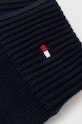 Tommy Hilfiger rękawiczki z domieszką kaszmiru AM0AM11048 granatowy AW23