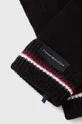 Tommy Hilfiger kesztyű gyapjú keverékből fekete