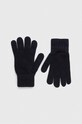 Вълнени ръкавици Barbour вълна тъмносин MGL0006