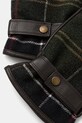 Barbour rękawiczki z domieszką wełny MGL0051 zielony AA00