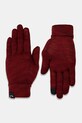 Salewa rękawiczki Cristallo Merino wełna bordowy 00.0000028514