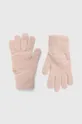 rosa Granadilla guanti con aggiunta di lana Unisex