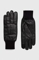 Alpha Industries rękawiczki skórzane skóra licowa czarny 188917.03