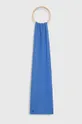 блакитний Вовняний шарф Polo Ralph Lauren Жіночий