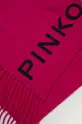 Вовняний шарф Pinko фіолетовий