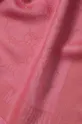 Moschino scialle con aggiunta di lana rosa