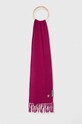 Moschino esarfa de lana tricotaj violet M2960.30779