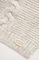 Μαντήλι από μείγμα μαλλιού Guess AW9974.WOL03 γκρί AW23