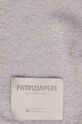 Vlnený šál Patrizia Pepe 2F0034.K141 fialová AW23