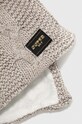 Akcesoria Superdry szalik z wełną W9310068A.1JP beżowy