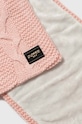 Μαντήλι από μείγμα μαλλιού Superdry W9310068A.1JS ροζ AW23
