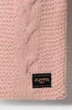 Αξεσουάρ Μαντήλι από μείγμα μαλλιού Superdry W9310068A.1JS ροζ