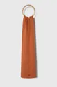 oranžna Šal s primesjo volne Calvin Klein Ženski