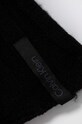 Шарф с примесью шерсти Calvin Klein K60K611115 чёрный AW23