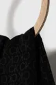 Calvin Klein sciarpa in lana nero