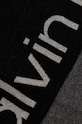 Calvin Klein szalik z domieszką wełny K60K611117 czarny AW23