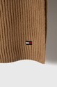 Φουλάρι με μείγμα κασμίρ Tommy Hilfiger AW0AW15348 καφέ AW23