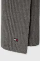 Tommy Hilfiger sciarpa con aggiunta di cachemire grigio