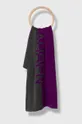 multicolor Lauren Ralph Lauren szalik z domieszką wełny Damski