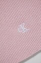 Μαντήλι από μείγμα μαλλιού Calvin Klein Jeans K60K611265 ροζ AW23