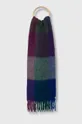 verde Woolrich sciarpa in lana Multicolor Wool Check Scarf Donna