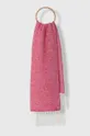 ružová Detská šatka zo zmesi vlny United Colors of Benetton Dievčenský