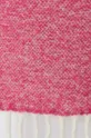 United Colors of Benetton szalik z domieszką wełny dziecięcy różowy