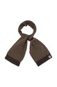 Dětský šátek z vlněné směsi Michael Kors s příměsí vlny hnědá R10177