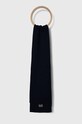 EA7 Emporio Armani sciarpa bambino/a a maglia fine blu navy 245093.3F400