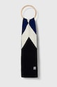 Tommy Hilfiger szalik z domieszką wełny dziecięcy z domieszką wełny granatowy AU0AU01784.9BYX