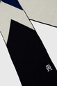 Detská šatka zo zmesi vlny Tommy Hilfiger AU0AU01784.9BYX tmavomodrá AW23