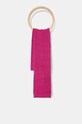 United Colors of Benetton esarfa de lana pentru copii roz 1244GU002.P.SEASONAL
