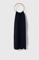 Шарф з домішкою вовни Liu Jo з додаванням вовни темно-синій M223P403SCARF1995