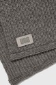 UGG szalik z domieszką wełny 22594. szary AW23