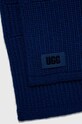 UGG szalik z domieszką wełny 22594. granatowy AW23