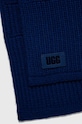 UGG szalik z domieszką wełny 22594. granatowy AW23
