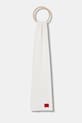 HUGO scialle con lana Zaff 6 melange bianco 50496020