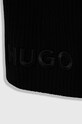 HUGO szalik wełniany 50500517 czarny AW23