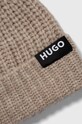 Vunena kapa i šal HUGO bež 50501504