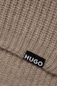 Vunena kapa i šal HUGO 50501504 bež