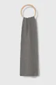 grigio Tommy Hilfiger sciarpa con aggiunta di cachemire Uomo
