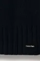 Calvin Klein gyapjú sál sötétkék