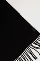 Vlnený šál Calvin Klein čierna